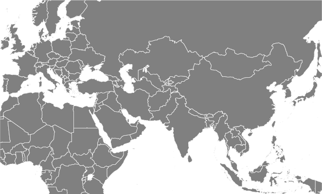 World map showing trainer market cities from the database